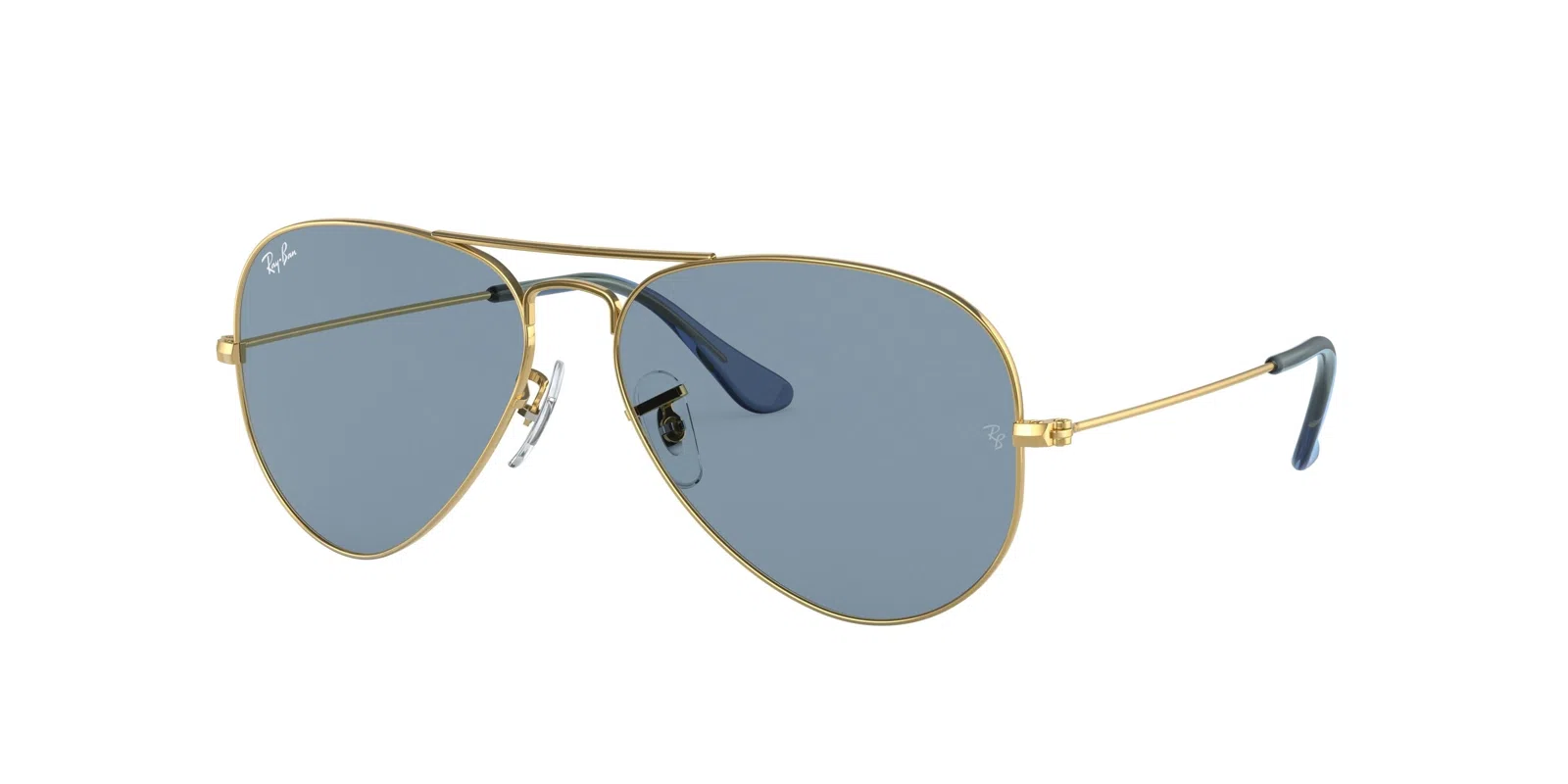 Ray Ban RB 3025 Aviator Large Metal Sunglasses - Medium - 58mm - Silver - view 92
